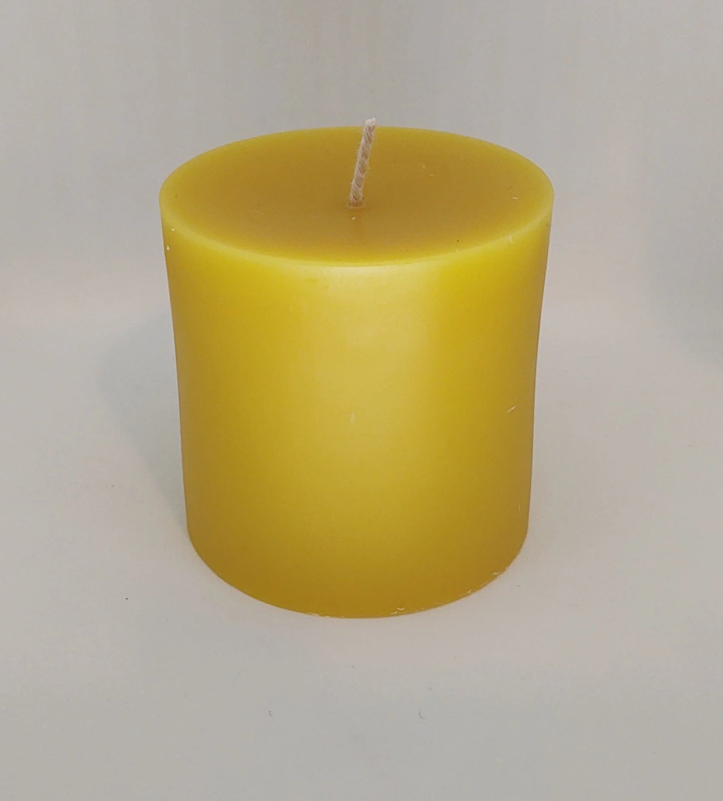 Bees Wax Candles 3 Inch Round Pillars