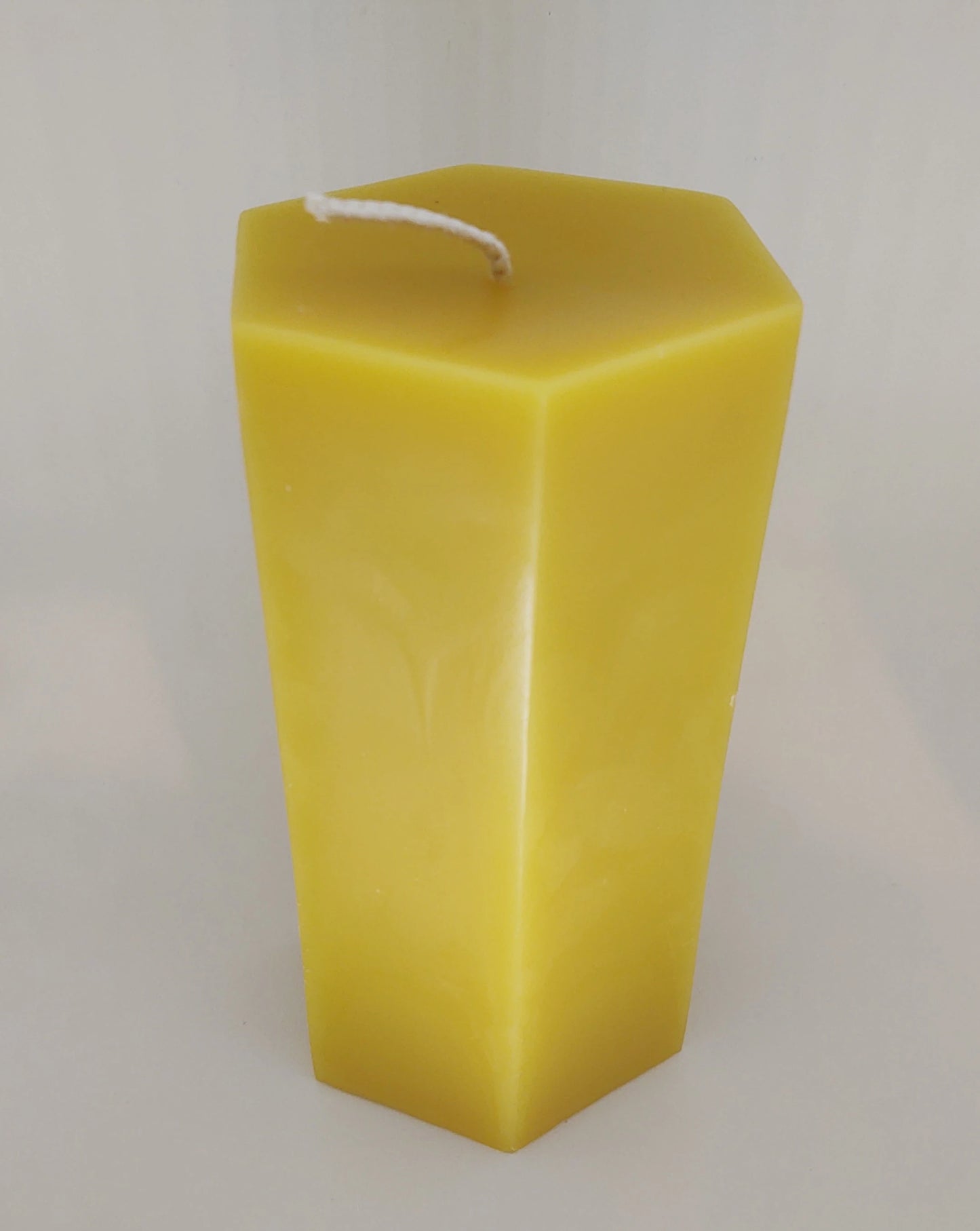 Bees Wax Candles Hexagon Pillar