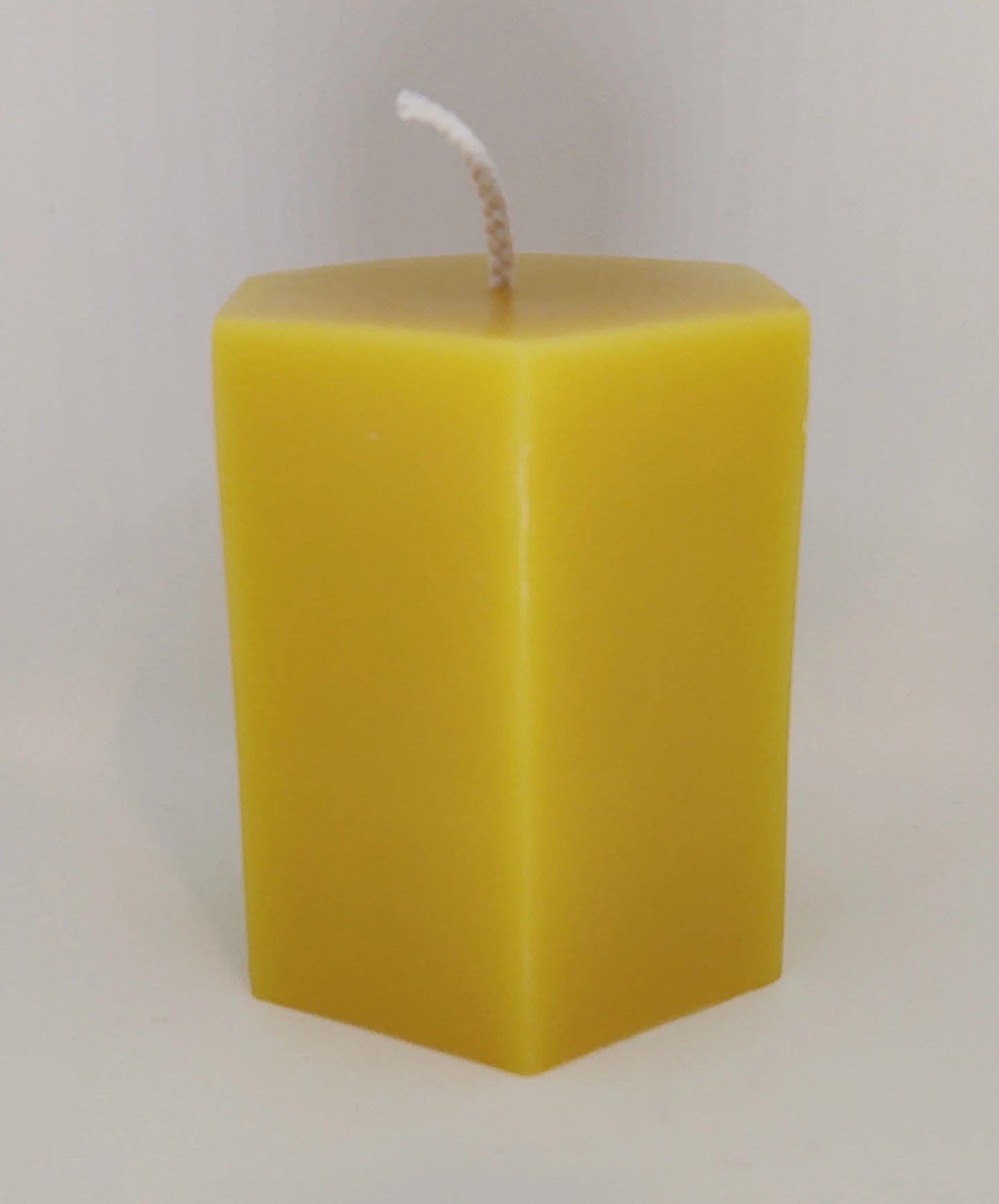 Bees Wax Candles Hexagon Pillar