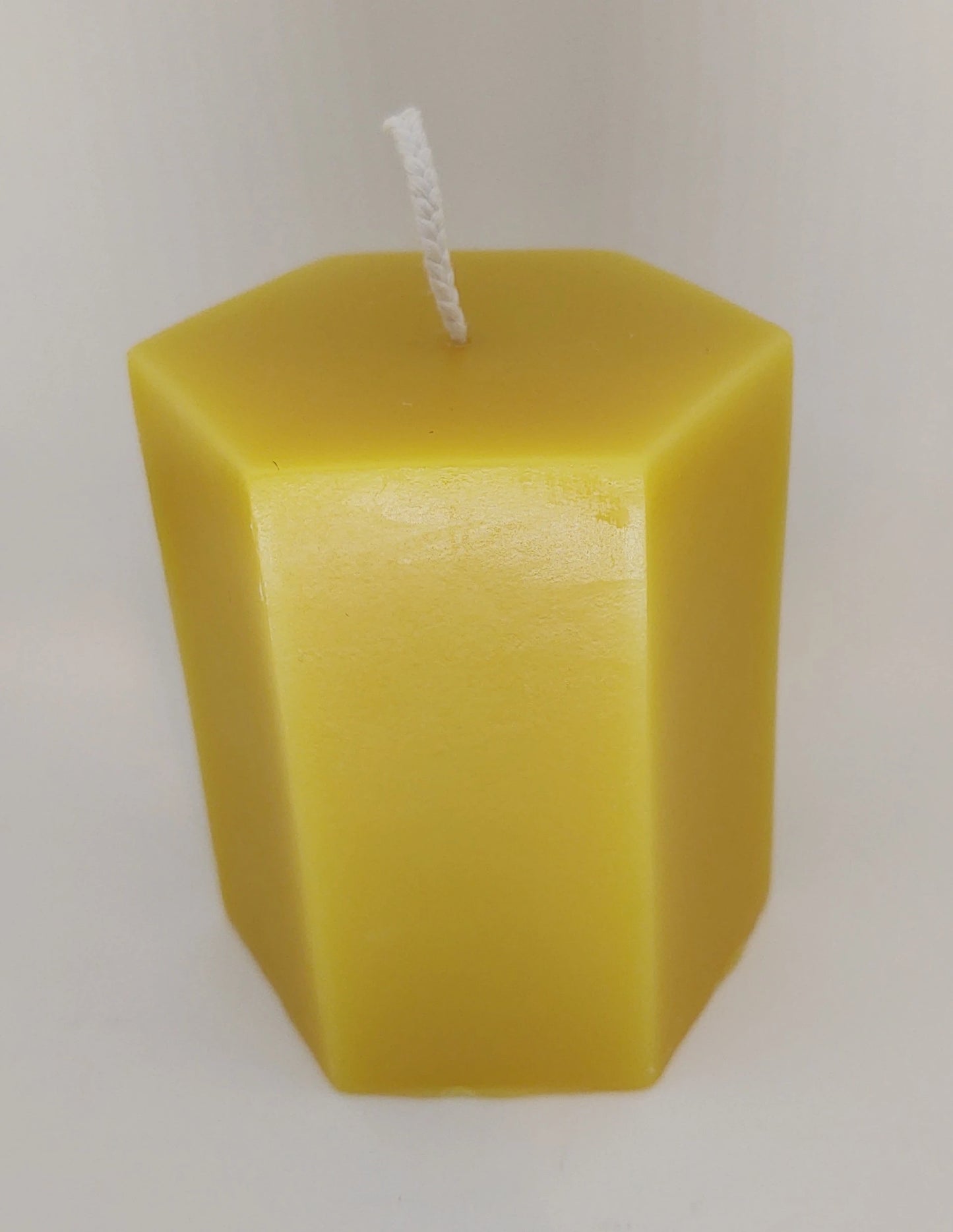 Bees Wax Candles Hexagon Pillar