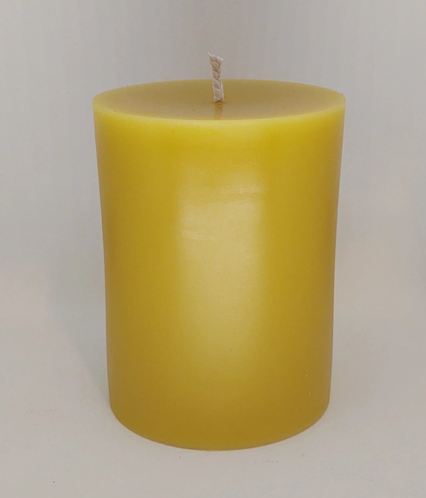 Bees Wax Candles 3 Inch Round Pillars