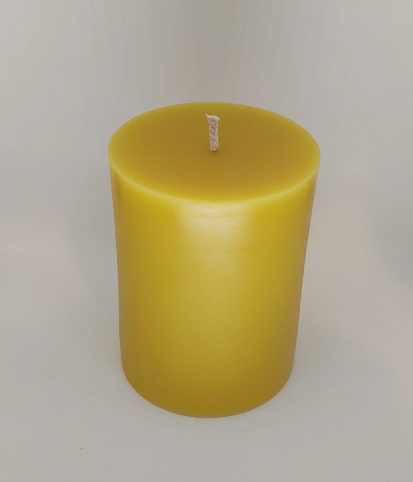 Bees Wax Candles 3 Inch Round Pillars