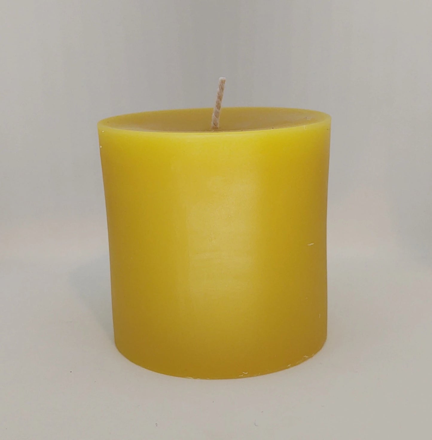 Bees Wax Candles 3 Inch Round Pillars