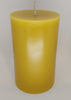 Bees Wax Candles 3 Inch Round Pillars