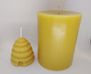 Bees Wax Candles 3 Inch Round Pillars
